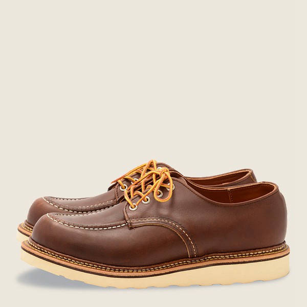 Red Wing Oxford Classic - Oro-iginal Leather - Brown - Mens XQF157493